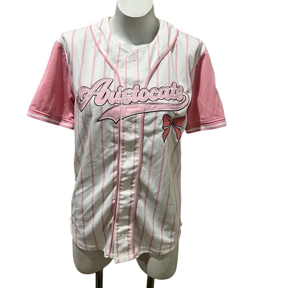 BoxLunch Disney The Aristocats Marie Baseball Jersey Womens XS Pink